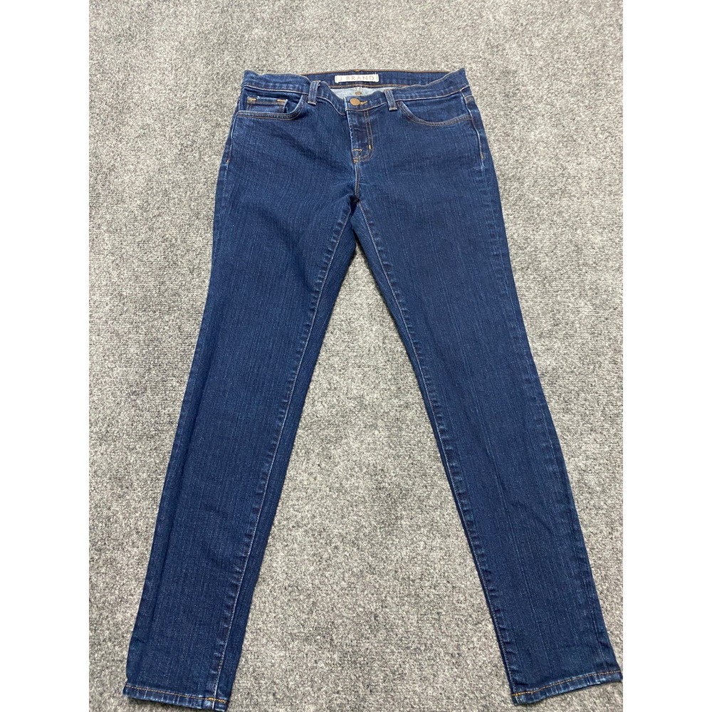 J Brand Jeans Aruba Womens 29 Cut 9702 Dark Wash Skinny Leg Made in‎ USA